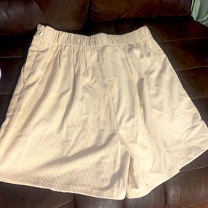 New in skort, size large